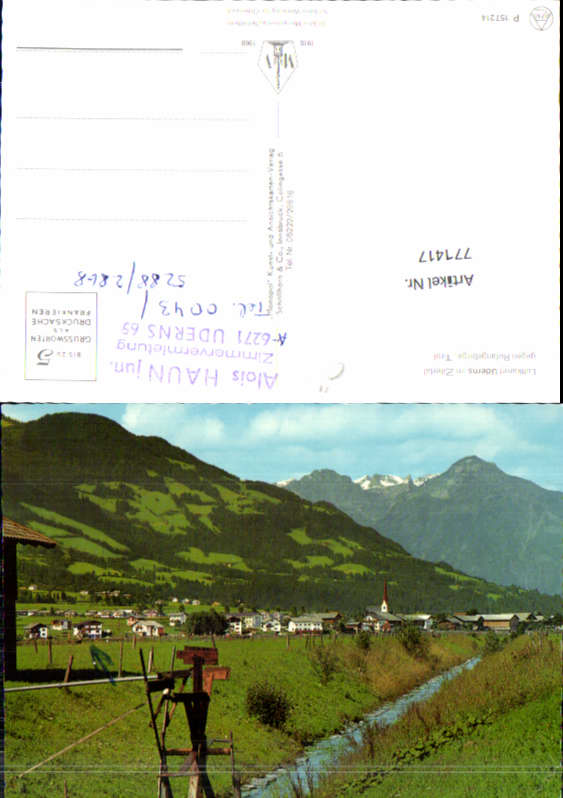 alte Ansichtskarte