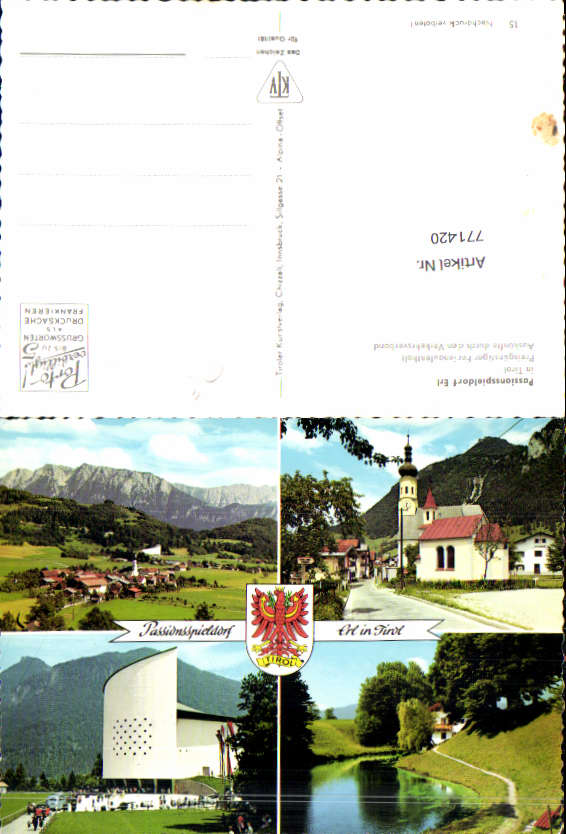alte Ansichtskarte