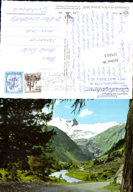 alte Ansichtskarte