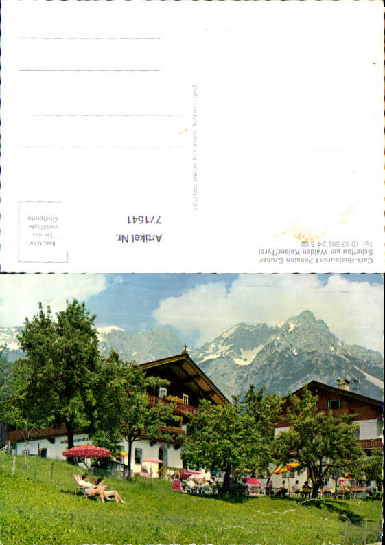 alte Ansichtskarte