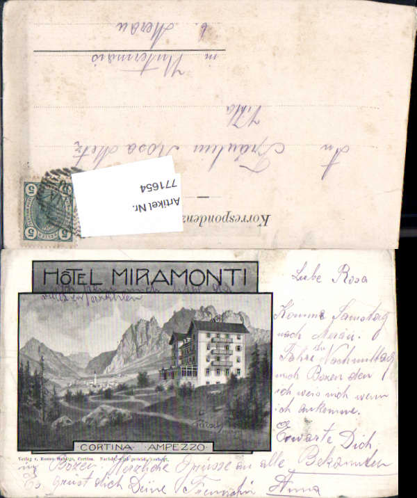 alte Ansichtskarte