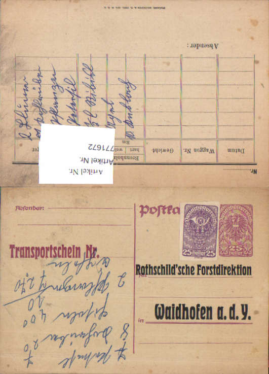 alte Ansichtskarte