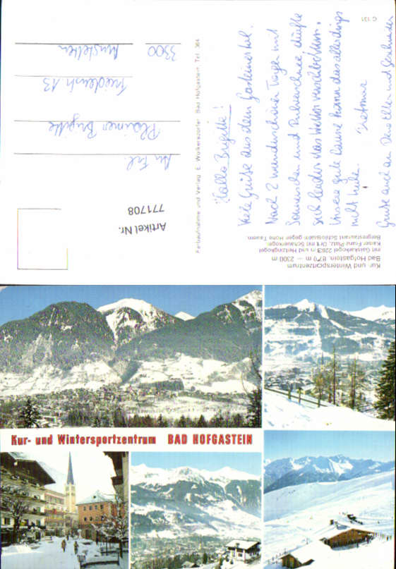 alte Ansichtskarte