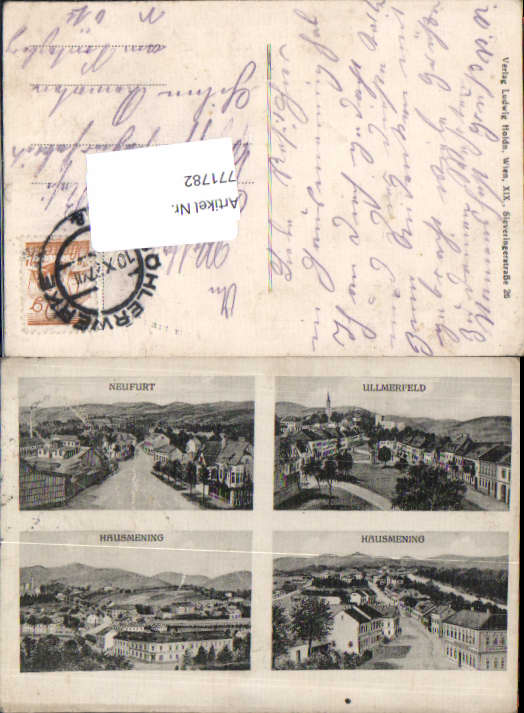 alte Ansichtskarte