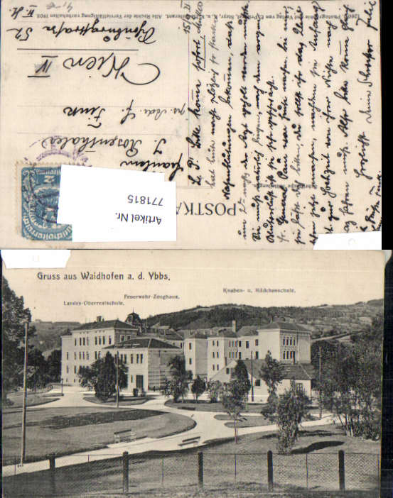 alte Ansichtskarte