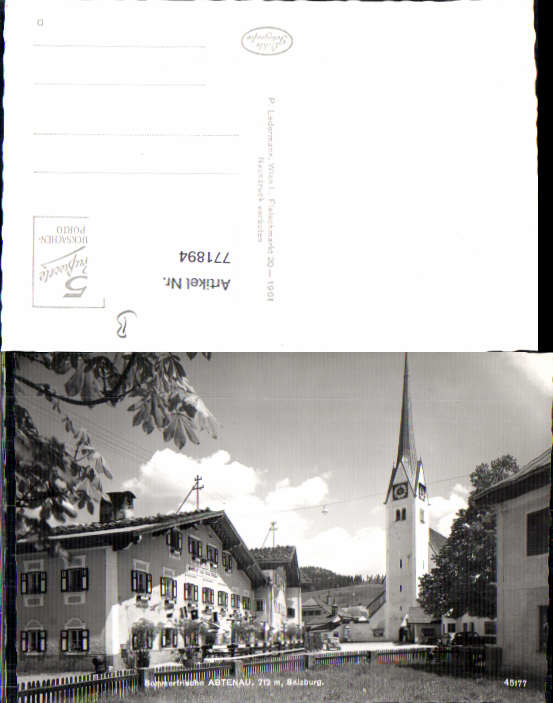 alte Ansichtskarte