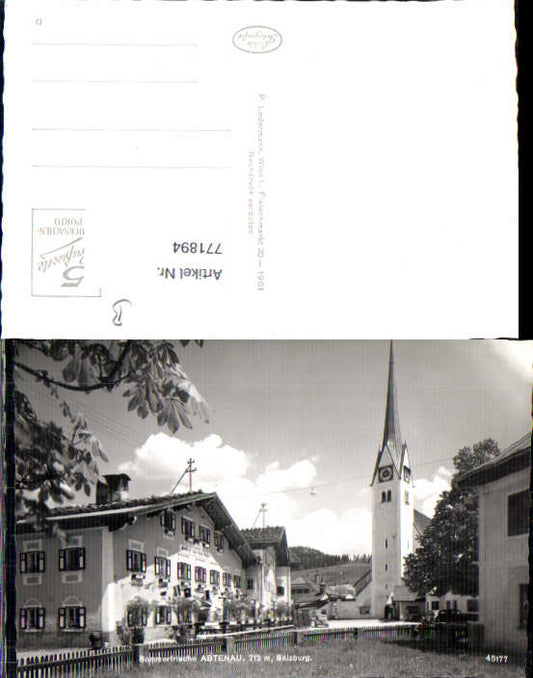 alte Ansichtskarte
