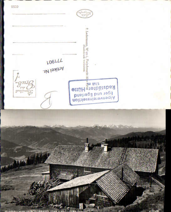 alte Ansichtskarte