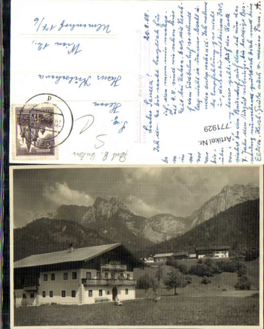 alte Ansichtskarte