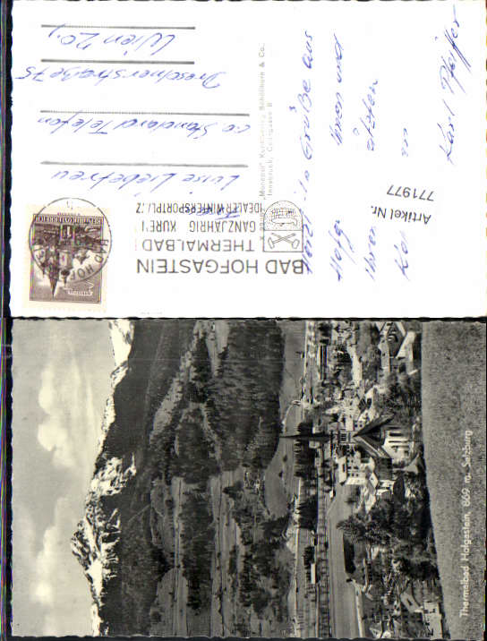 alte Ansichtskarte