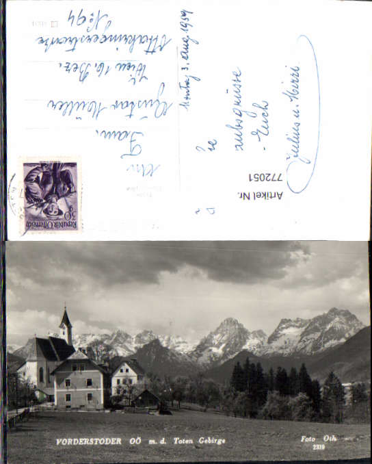 alte Ansichtskarte