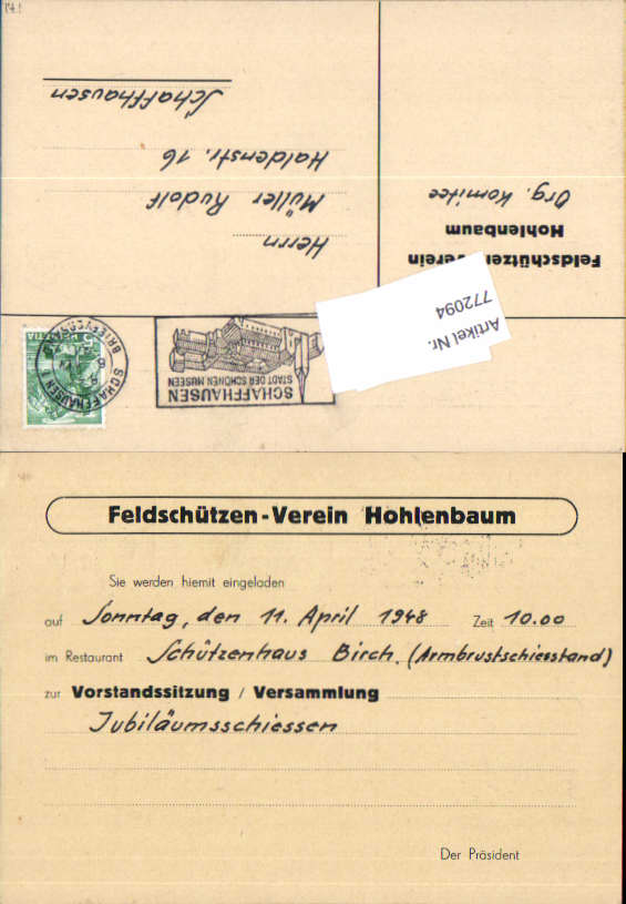 alte Ansichtskarte