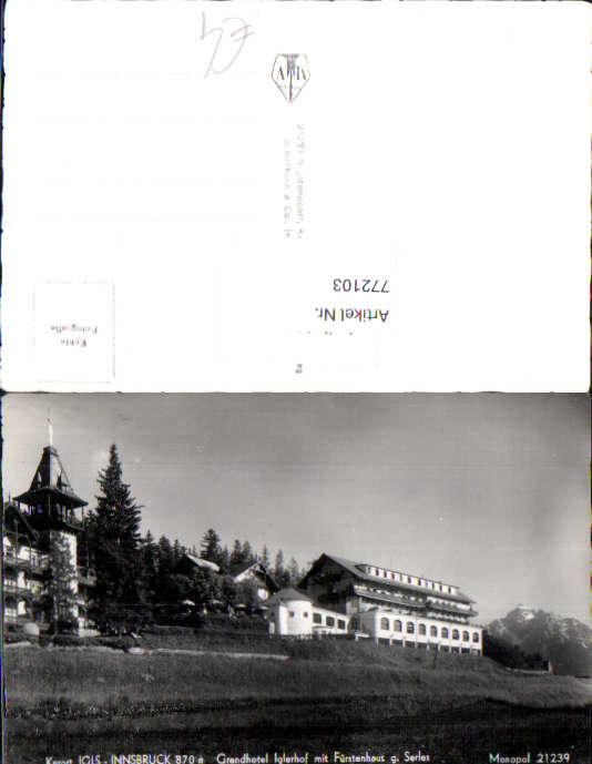 alte Ansichtskarte
