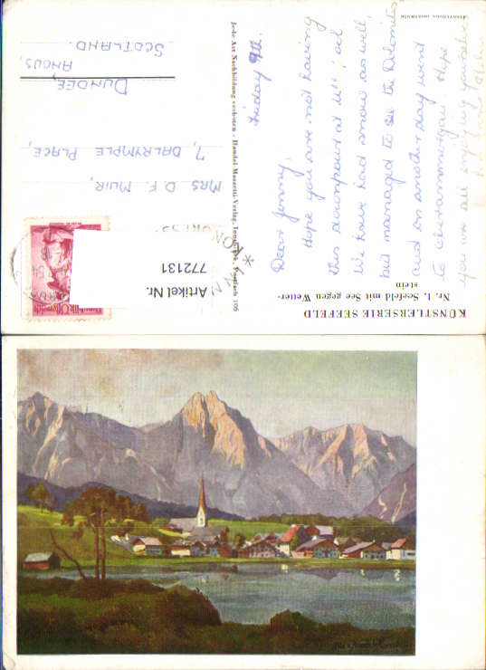 alte Ansichtskarte