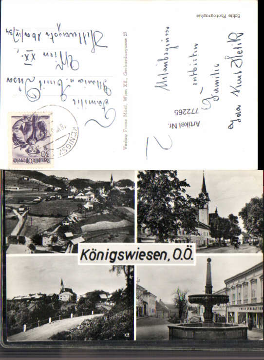alte Ansichtskarte