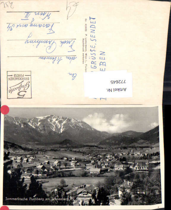 alte Ansichtskarte