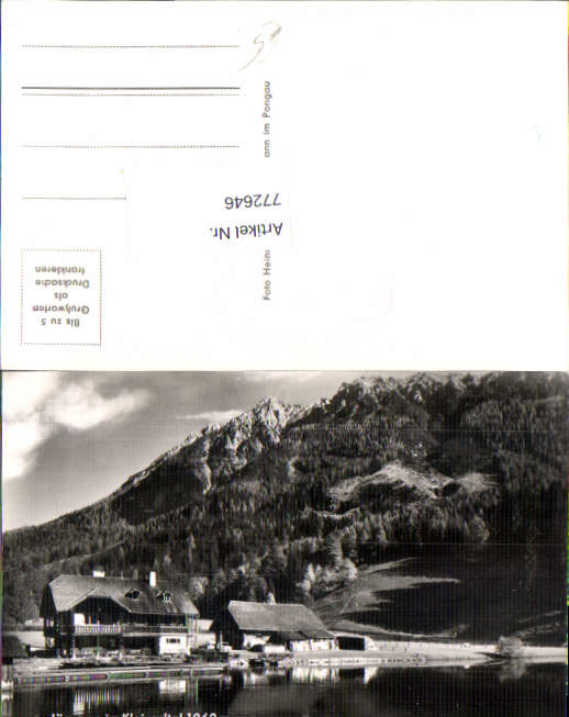 alte Ansichtskarte