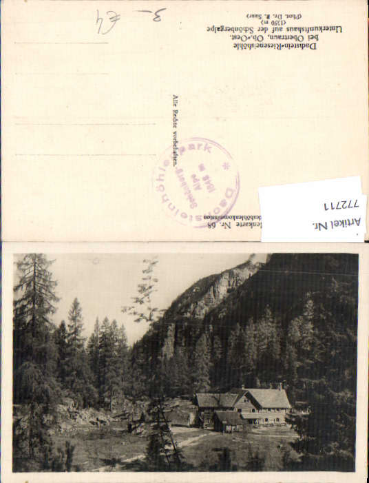 alte Ansichtskarte