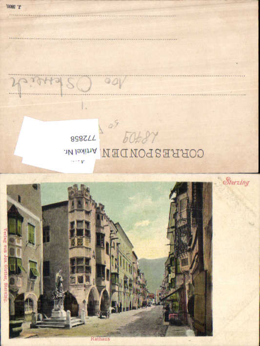 alte Ansichtskarte