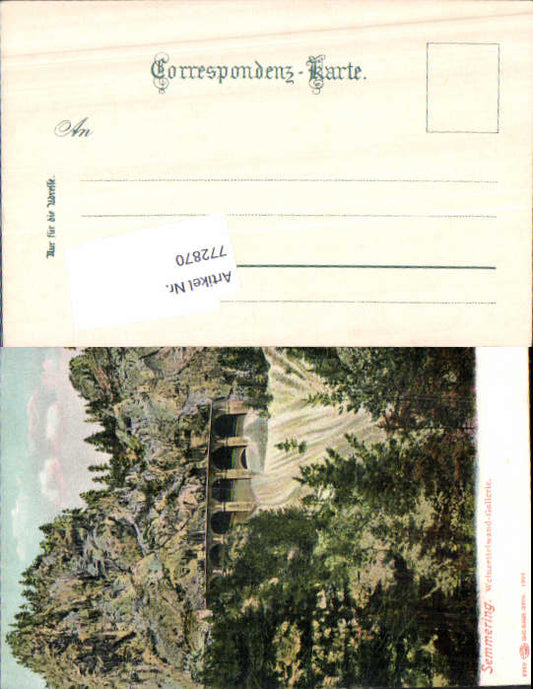 alte Ansichtskarte