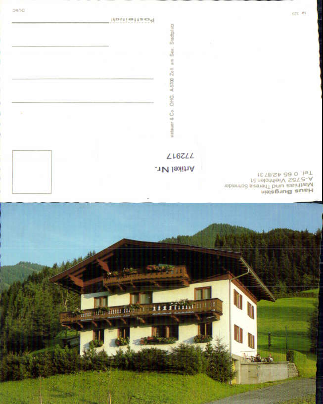alte Ansichtskarte