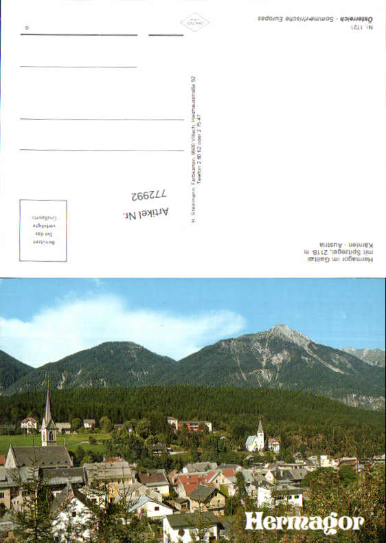 alte Ansichtskarte