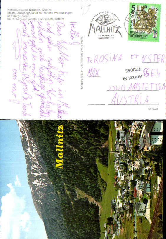 alte Ansichtskarte