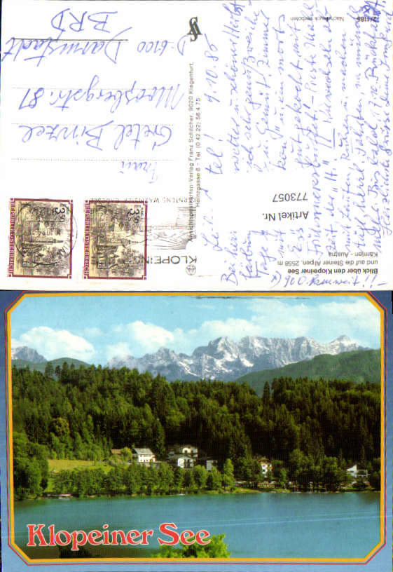 alte Ansichtskarte