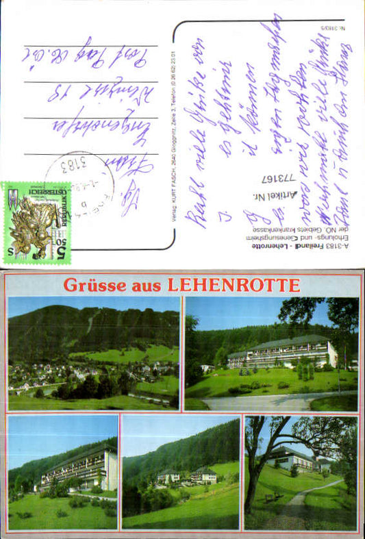 alte Ansichtskarte