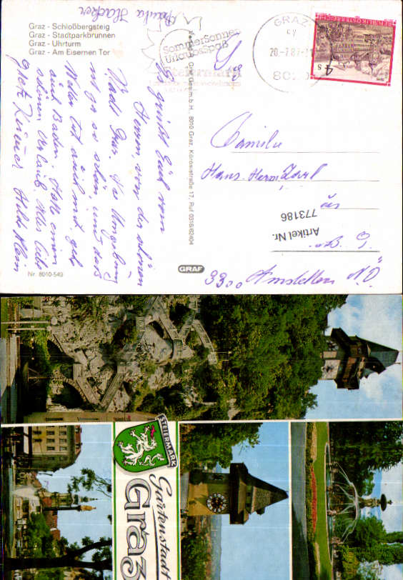 alte Ansichtskarte