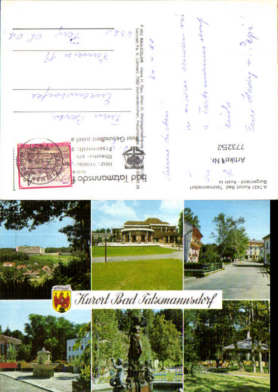 alte Ansichtskarte