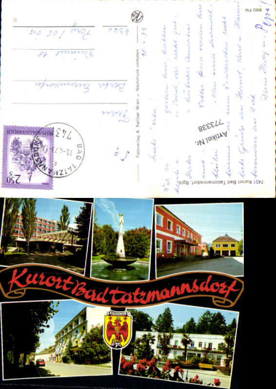 alte Ansichtskarte