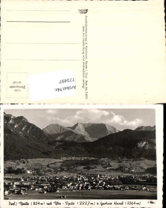 alte Ansichtskarte