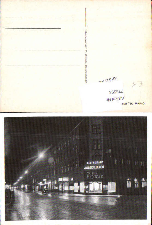 alte Ansichtskarte
