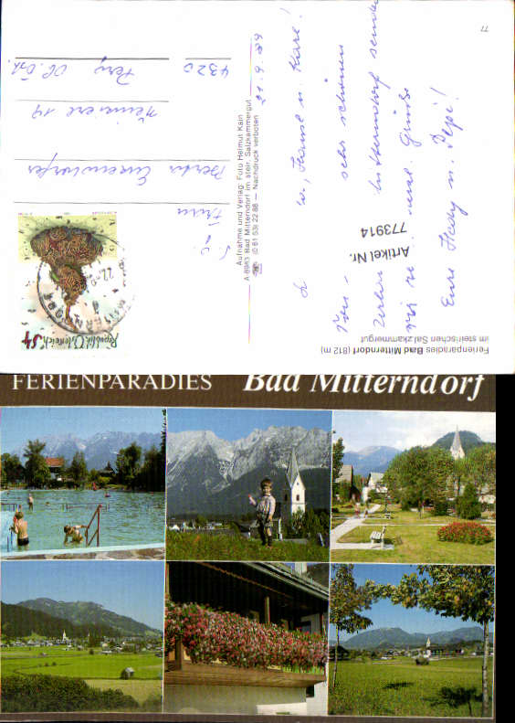 alte Ansichtskarte