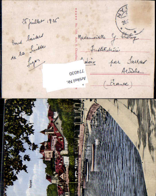 alte Ansichtskarte