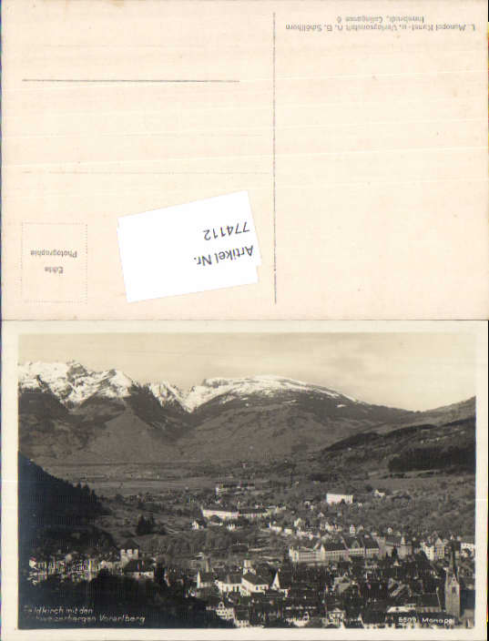 alte Ansichtskarte