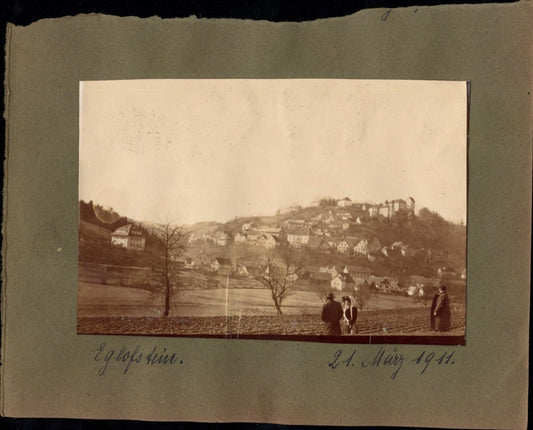 Foto 1911 Egloffstein Partie Landkreis Forchheim